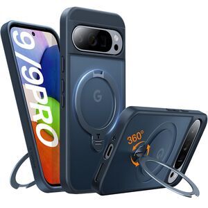 TORRAS 360°Spin Magnetic Stand, Google Pixel 9 Pro Case/Pixel 9, 20I-171PH008